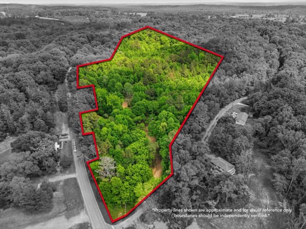 Private & Wooded 18.95 Acre Homesite Inside Blountsville